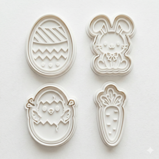 Cookie Cutter - Whimsical Easter Collection (4pc set)