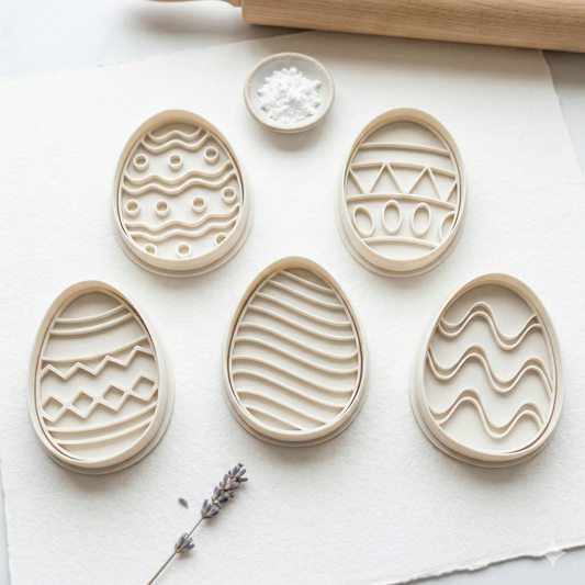 Cookie Cutter - Ornate Easter Egg Collection (4pc set)