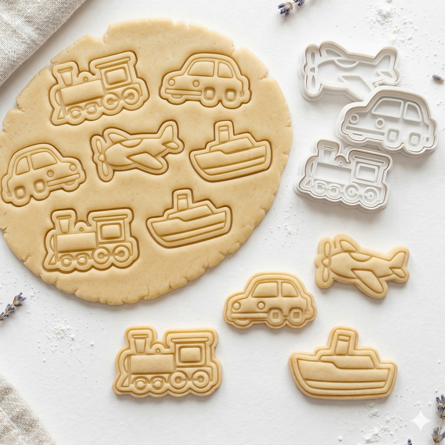 Cookie Cutter - Cute Vehicles (4pc)